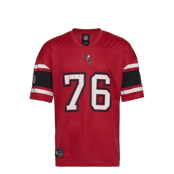 Fanatics NFL Poly Mesh Supporters Tampa Bay Buccaneers Jersey, rot