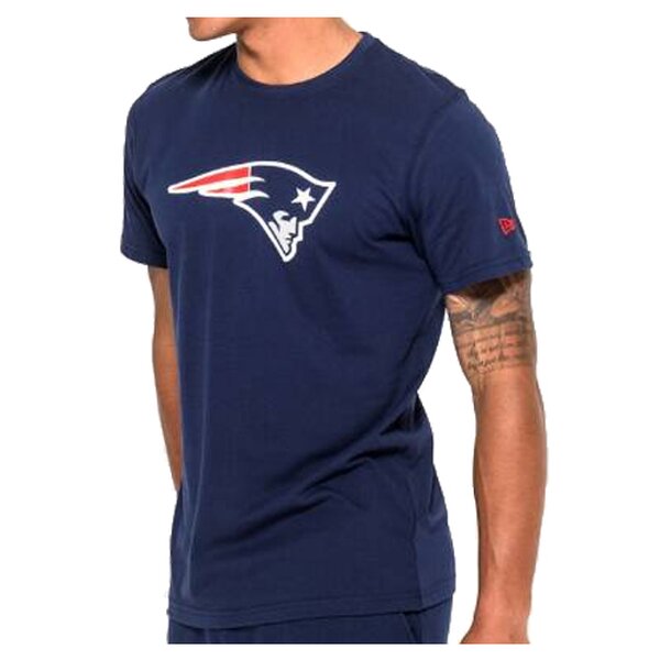 New Era NFL Team Logo T-Shirt New England Patriots navy -...