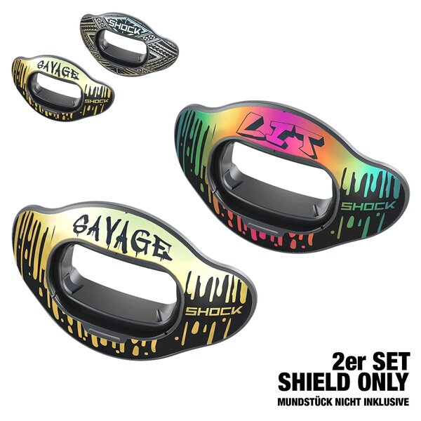 Interchange Shield fr Interchange Lip Guard (2er Set)  Shock Doctor