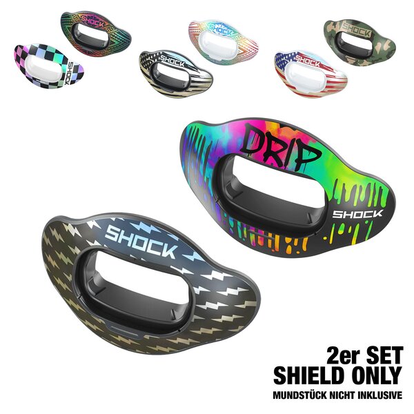 Shock Doctor Interchange Shield fr Interchange Mundstck (2er Set)